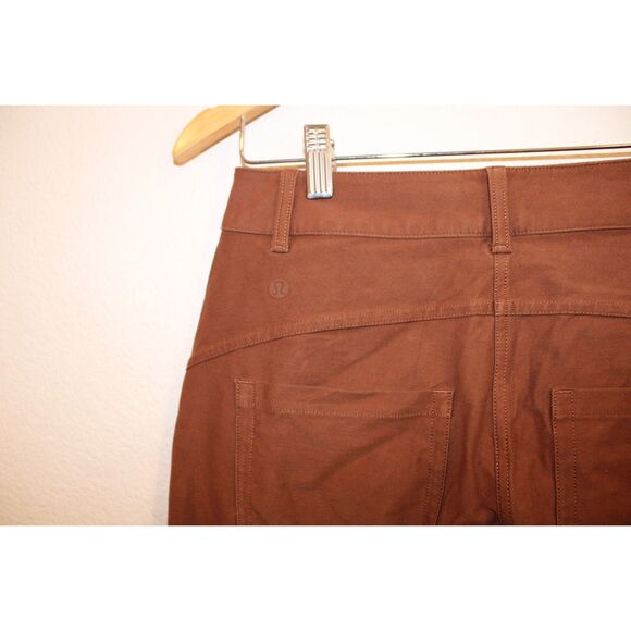Lululemon city sleek wide leg pants brown size 26 womens - Picture 2 of 8